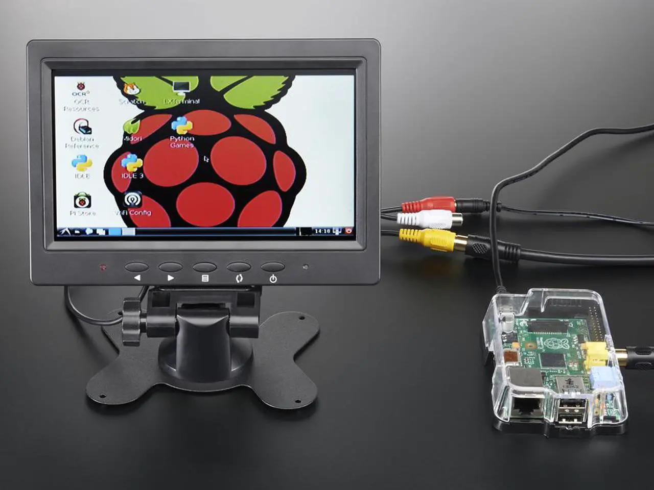 Main image of NTSC/PAL (Television) TFT Display - 7" Diagonal