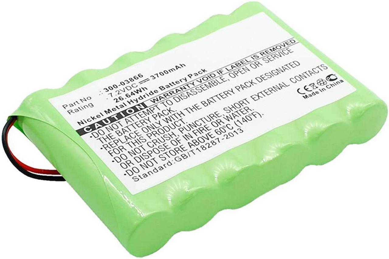 Alt view image 3 of 8 - 3700mAh 300-03866, LCP500-4B Battery Replacement for Honeywell Lynx 5100, Lynx 5200, Lynx 5210, Lynx Touch 7000 Security Alarm Systems