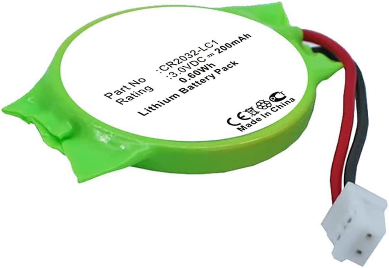 Alt view image 2 of 4 - 200mAh CR2032-LC1 CMOS PRAM Battery Replacement Compatible with Sony Playstation 3 PS3 Video Game Console