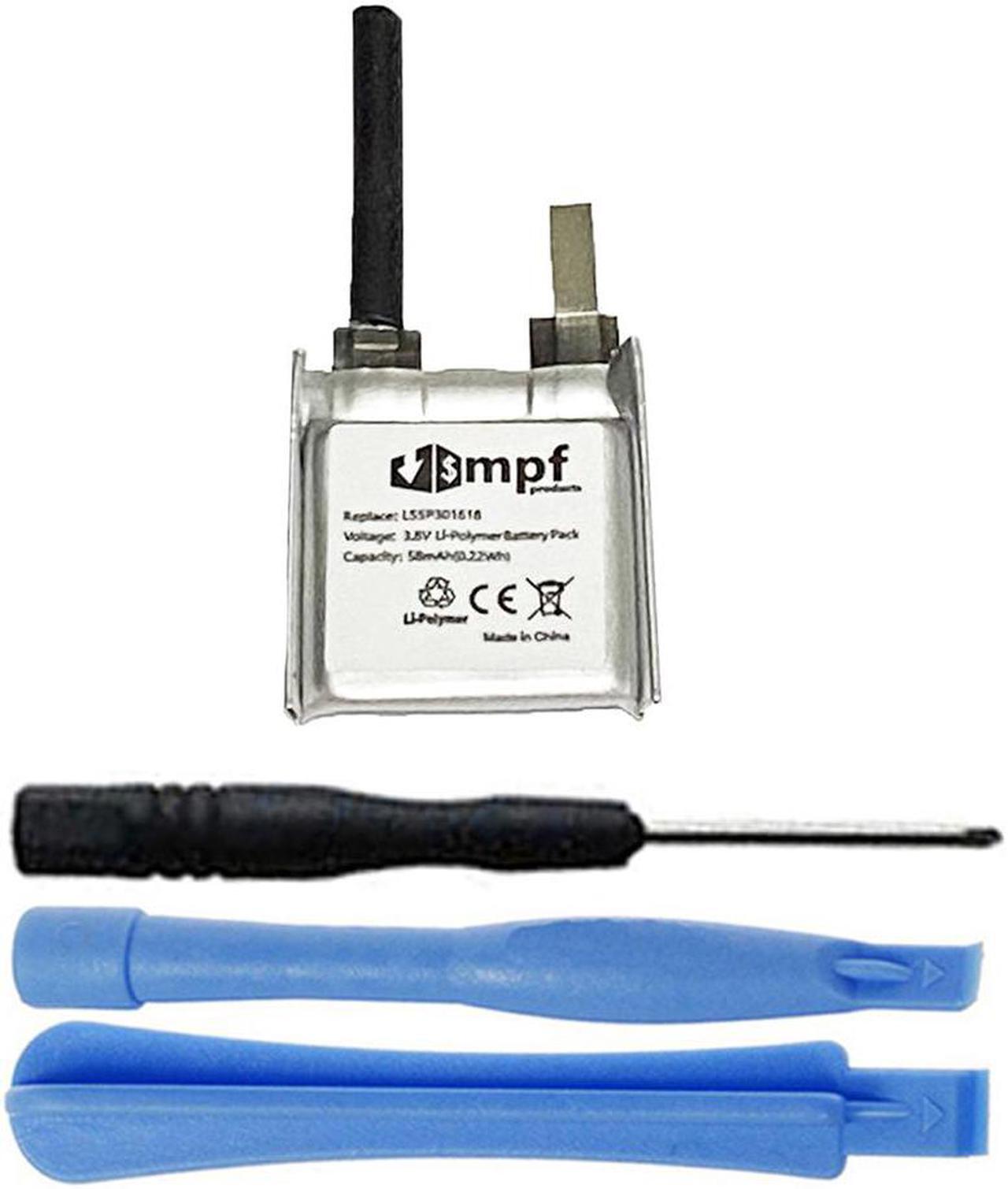 Main image of 58mAh SP301618AE, LSSP301618 Battery Replacement Compatible with Pebble Time Round 14mm (601-00046) Smartwatch