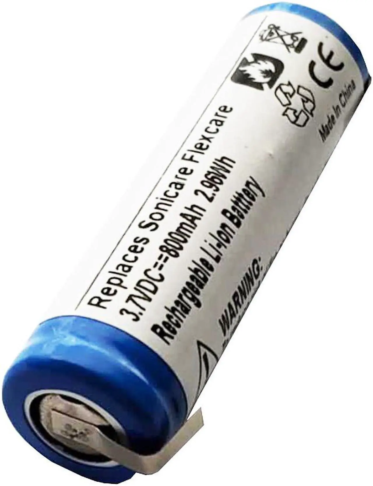 Main image of 800mAh 4222-036-11290 Battery Replacement Compatible with Philips Sonicare Flexcare HQ8140, HX6530, HX6730, HX6750, HX6920, HX6930, HX6950, HX9140, HX9340, HX9350 Electric Toothbrush.