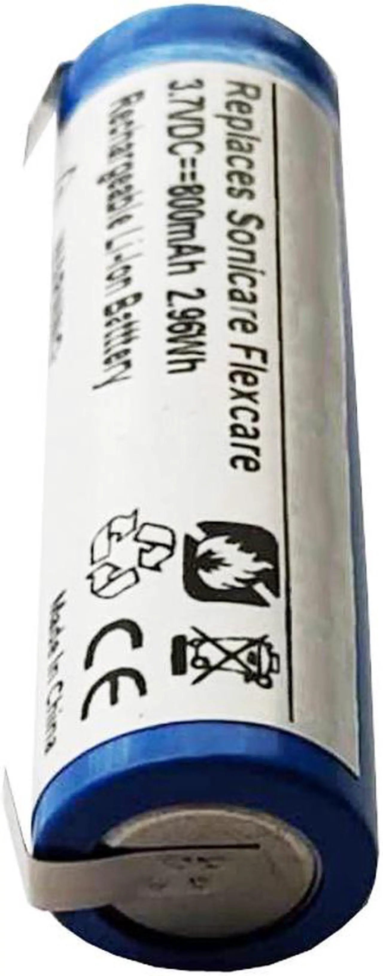 Alt view image 3 of 3 - 800mAh 4222-036-11290 Battery Replacement Compatible with Philips Sonicare Flexcare HQ8140, HX6530, HX6730, HX6750, HX6920, HX6930, HX6950, HX9140, HX9340, HX9350 Electric Toothbrush.