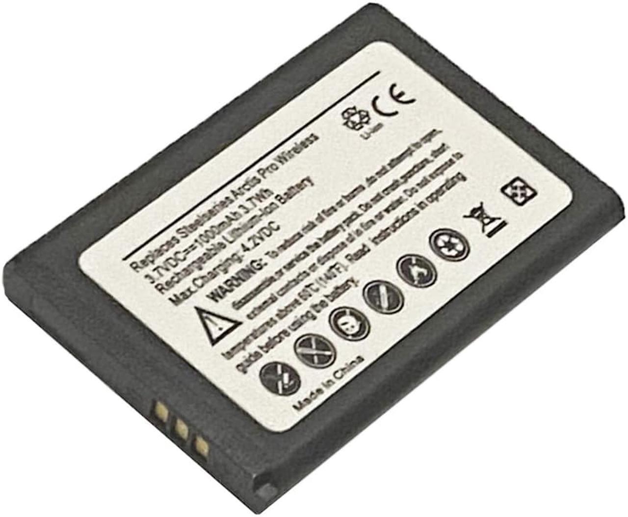 Alt view image 2 of 3 - 1000mAh 160240 Battery Replacement Compatible with SteelSeries Arctis Pro, SteelSeries H, SteelSeries Siberia 800, SteelSeries Siberia 840 Wireless Gaming Headsets