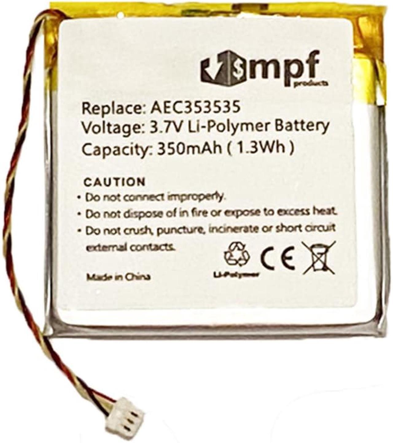 Alt view image 3 of 3 - AEC353535 Battery Replacement for Beats by Dr. Dre Solo 2 Wireless Headphones