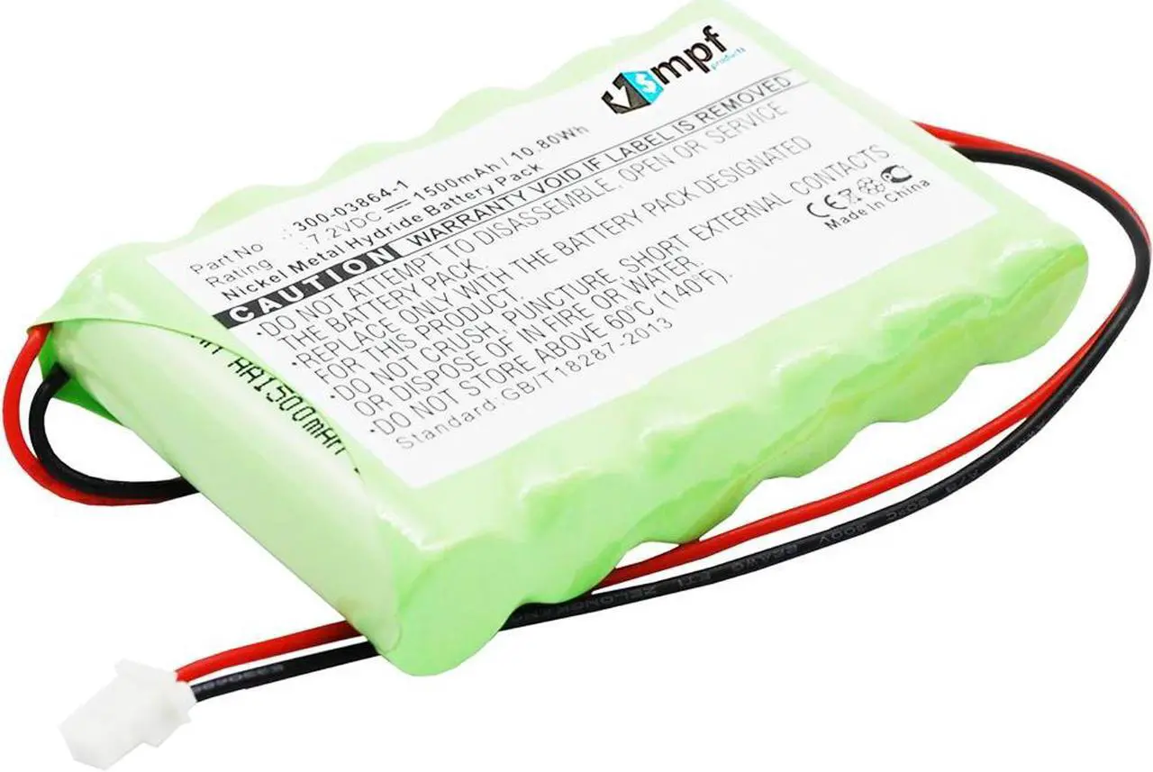 Alt view image 7 of 8 - 1500mAh 300-03864-1, LKP500-4B Replacement Battery Compatible with Honeywell L3000 LYNX PLUS, L5000 LYNX Touch, L5100 LYNX Touch, L5200 LYNX Touch, L7000 LYNX Touch Security Alarm Systems