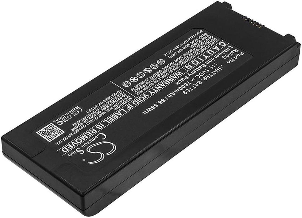 Alt view image 2 of 3 - BATT99, BATT69 Battery Replacement Compatible with Welch-Allyn CP150 ECG, Connex VSM 6000, 6300, 6400, 6500, 6700, 6800, 7100, 7300, 7400, 7500 Vital Signs Monitor