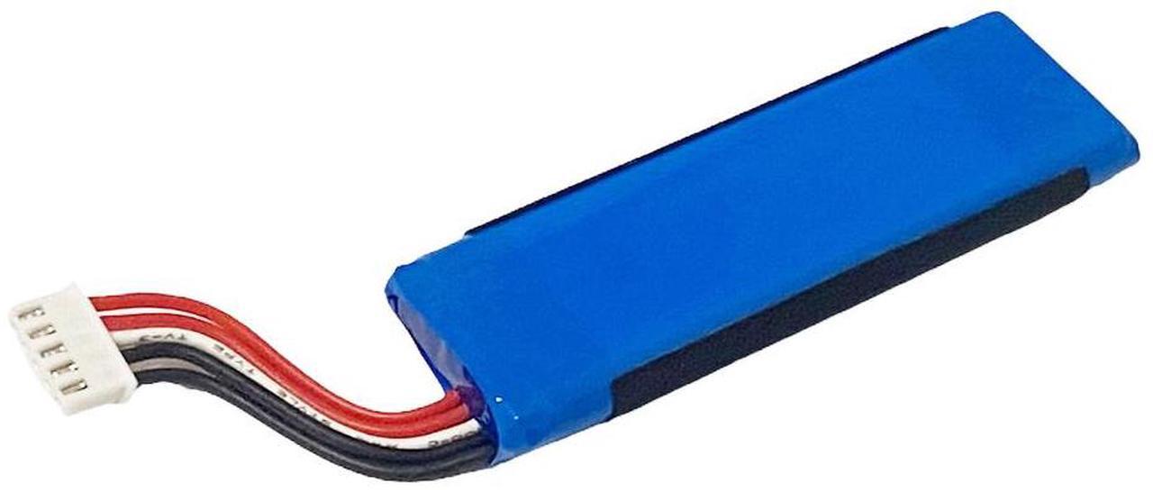 Alt view image 7 of 8 - 3000mAh GSP872693 01 Battery Replacement Compatible with JBL Flip 4 and Flip 4 Special Edition Waterproof Portable Bluetooth Stereo Speaker