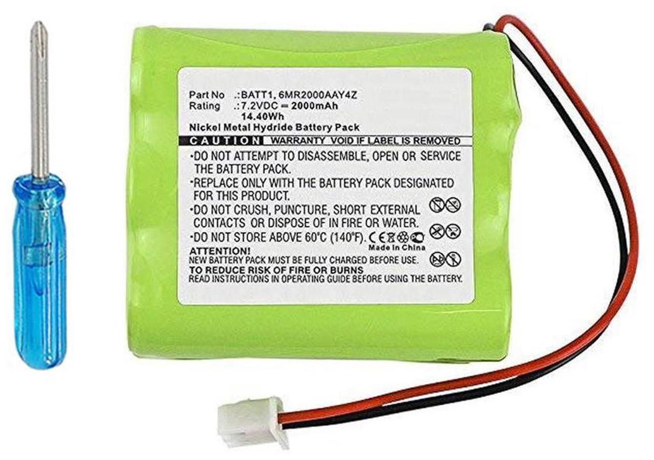 Main image of 10-000013-001, 6MR160AAY4Z, GP220AAH6YMK, LIN-SSC00079 Battery Replacement Compatible with Linear PERS-4200 Personal Emergency Reporting System