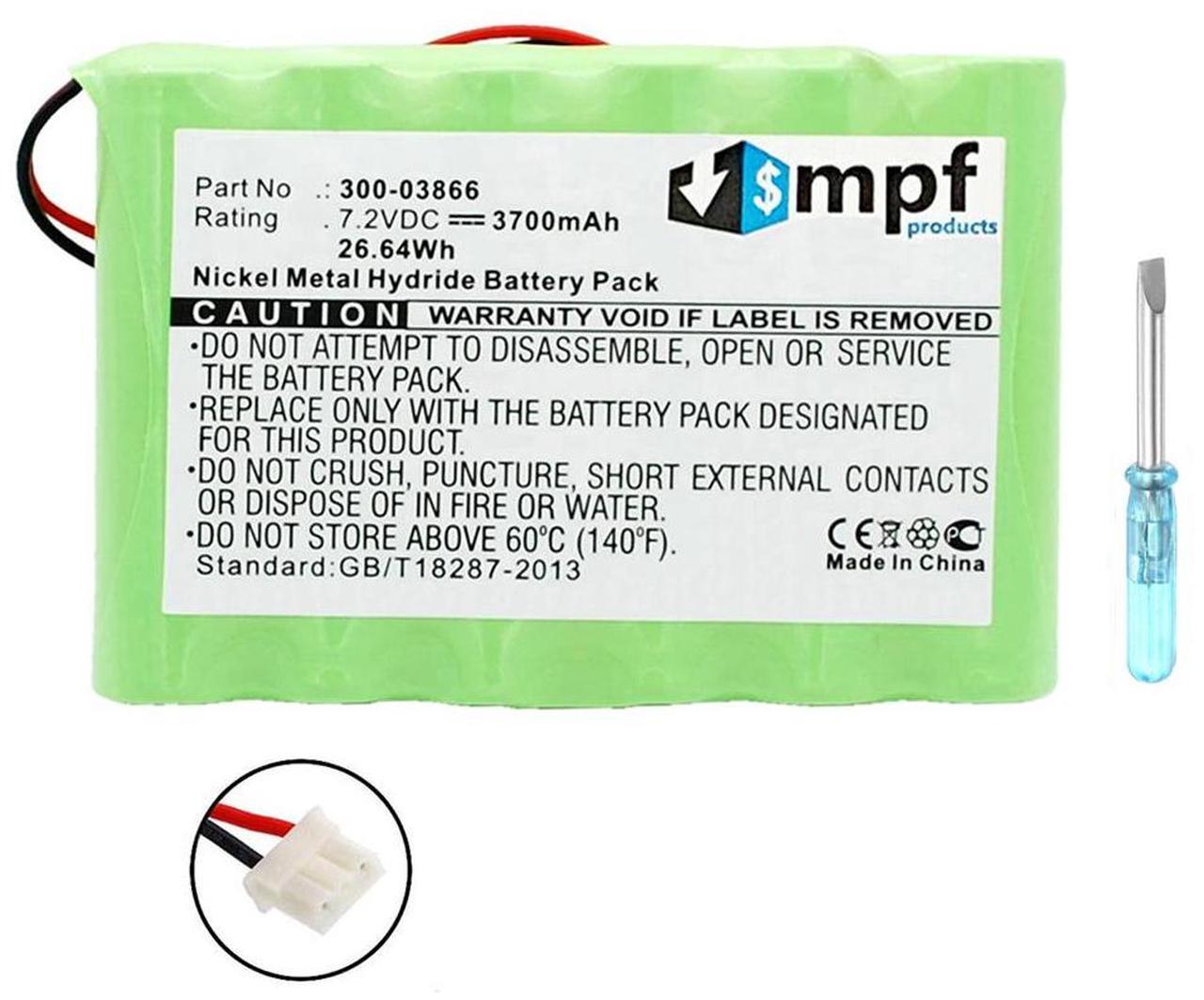 Alt view image 6 of 8 - 3700mAh 300-03866, LCP500-4B Battery Replacement for Honeywell Lynx 5100, Lynx 5200, Lynx 5210, Lynx Touch 7000 Security Alarm Systems
