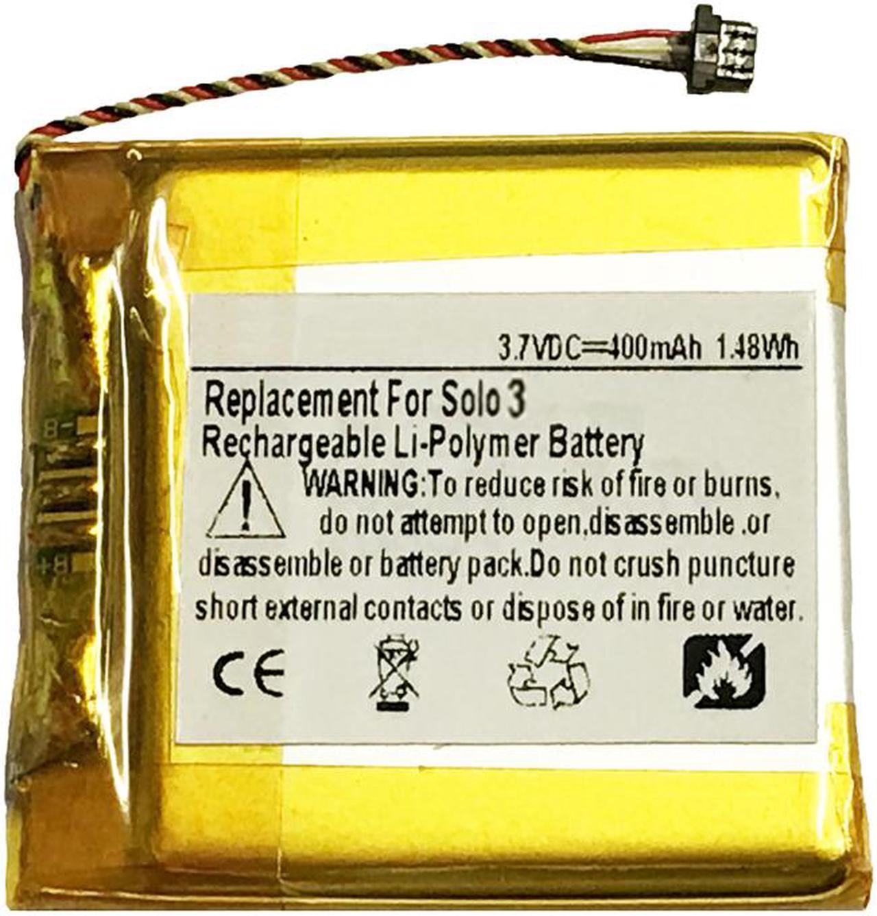 Alt view image 2 of 2 - 400mAh Replacement Battery Intended for Beats by Dr. Dre Solo 3 Solo3 Wireless Headphones AEC353535