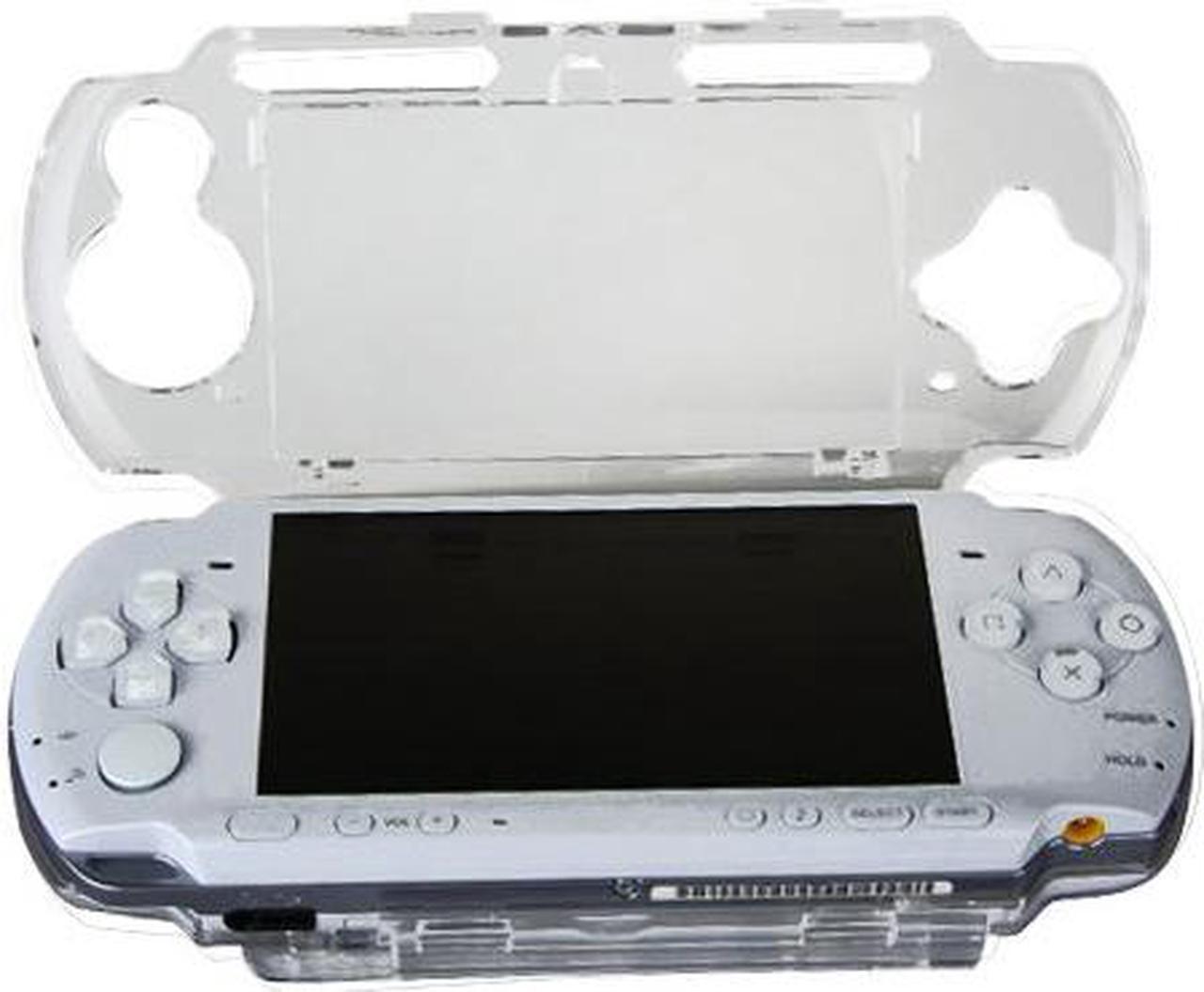 OSTENT Protector Clear Crystal Travel Carry Hard Cover Case Shell for Sony PSP 2000 3000