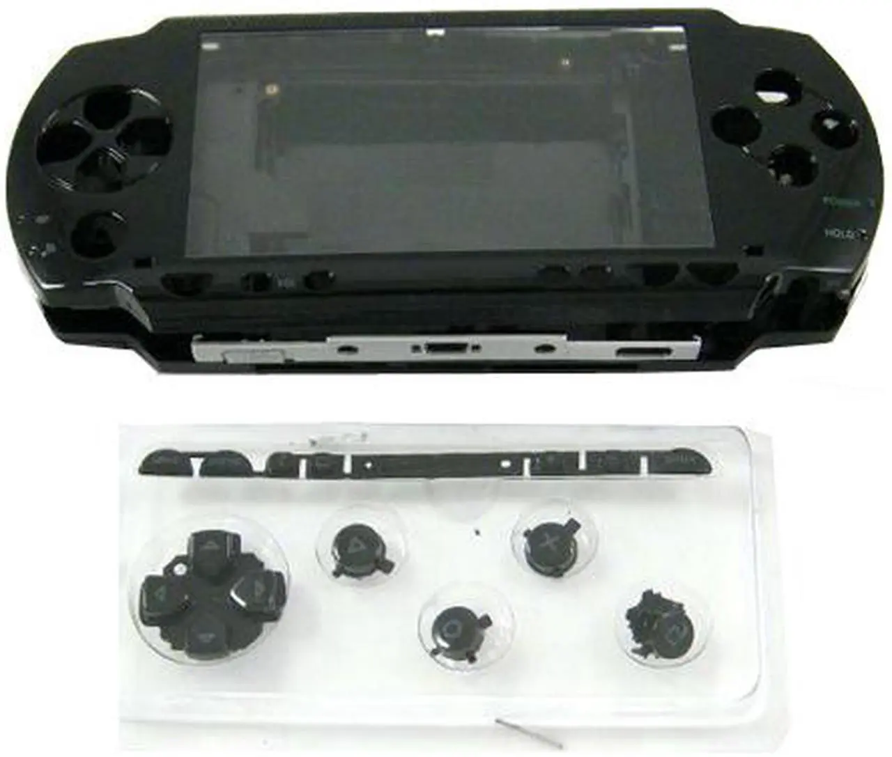 Main image of Full Housing Repair Mod Case + Buttons Replacement for Sony PSP 1000 Console