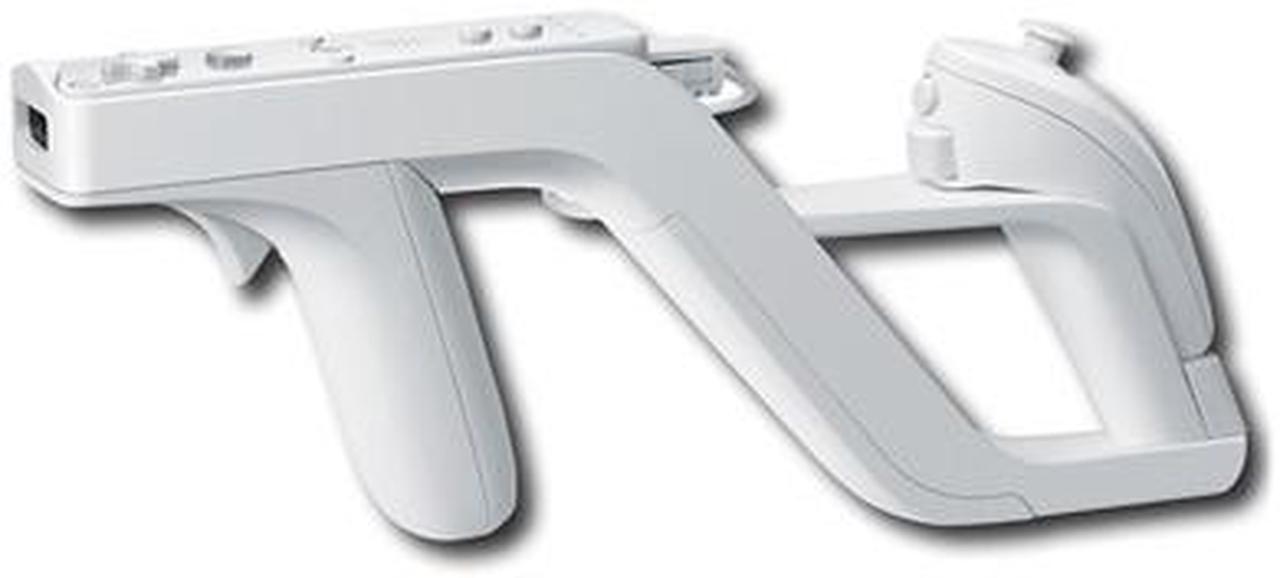 Alt view image 2 of 2 - Zapper Light Gun Attachment for Nintendo Wii Remote Nunchuck Shoot Sport Games