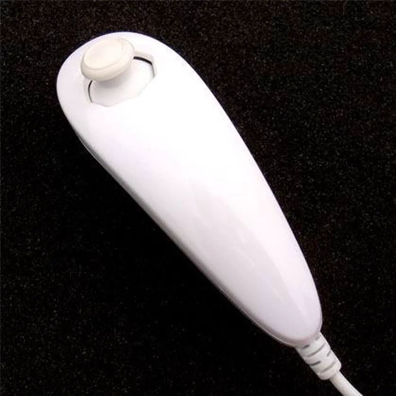 Alt view image 2 of 7 - Motion Based Wired Nunchuck Controller for Nintendo Wii Console Video Game