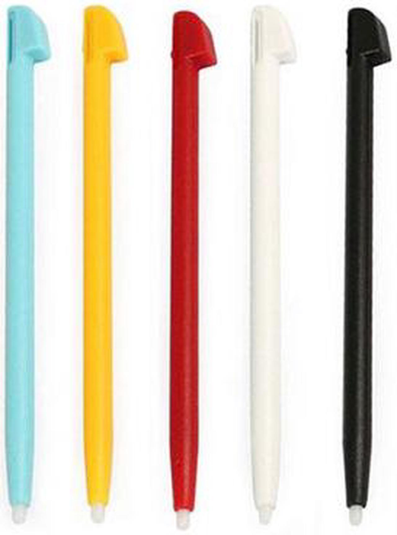 Alt view image 6 of 6 - 5 Pieces Plastic Color Touch Stylus Pen for Nintendo Wii U Gamepad
