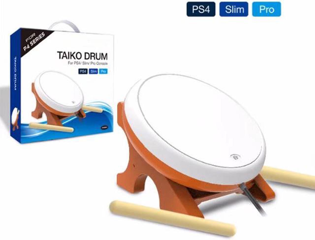 OSTENT Mini Taiko No Tatsujin Master Drum Controller Japanese Traditional Instrument for Sony PS4 Slim Pro