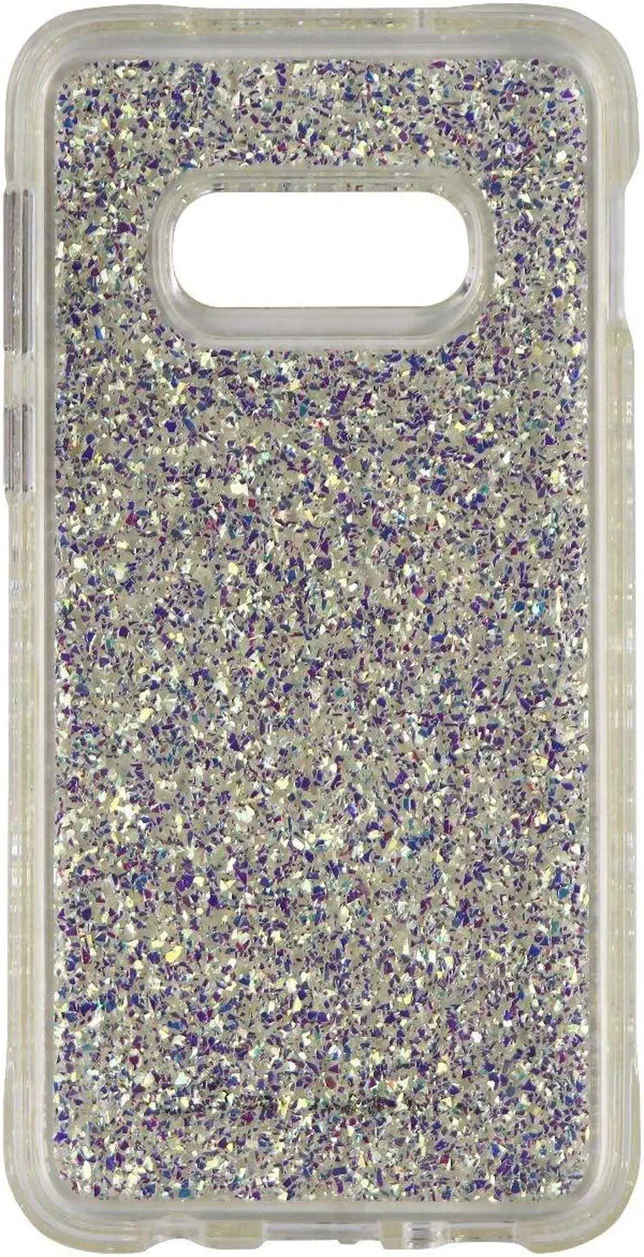 Alt view image 7 of 7 - Case-Mate Twinkle Case for Samsung Galaxy S10e - Stardust (Clear/Iridescent)