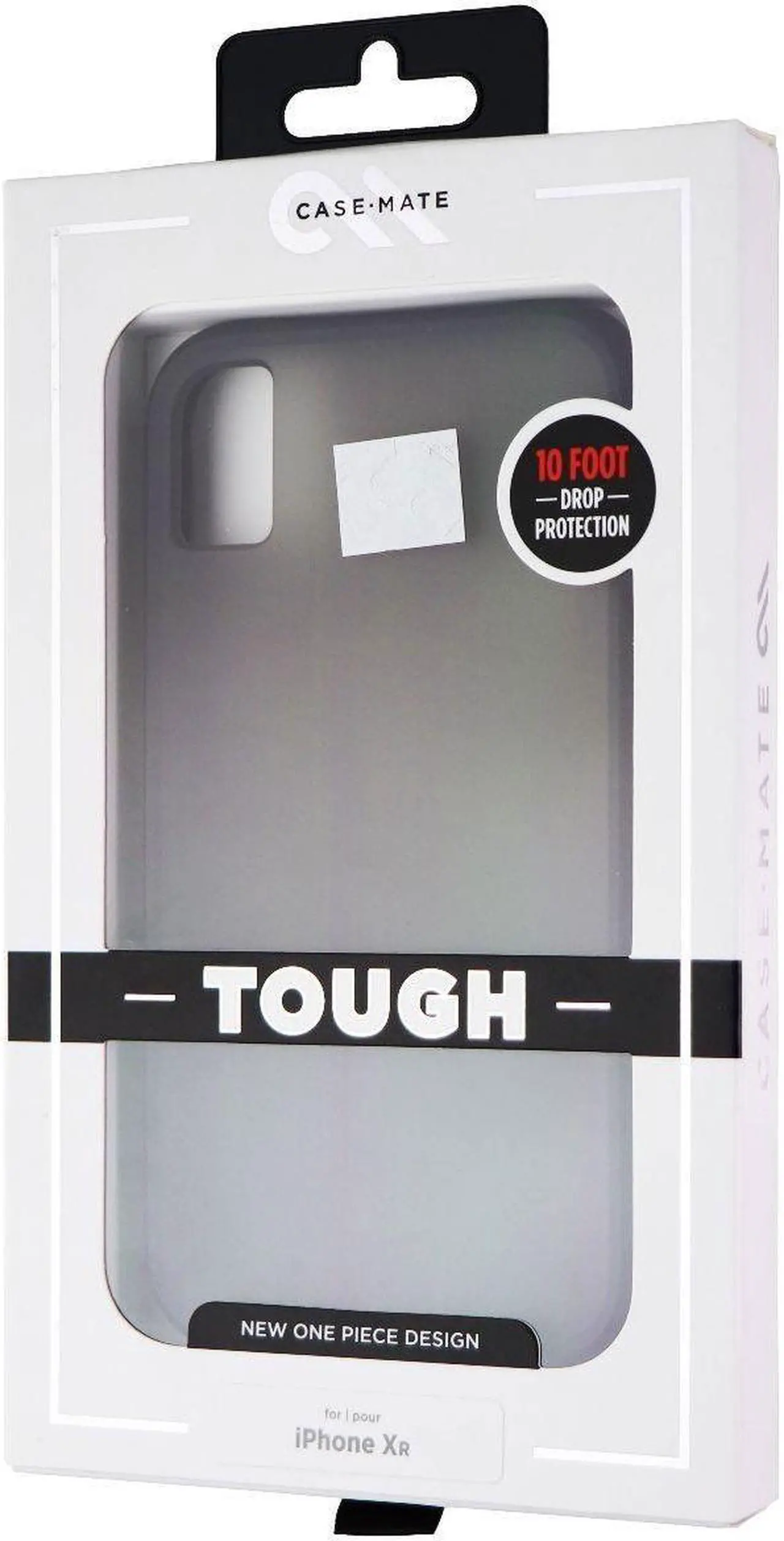 Alt view image 6 of 6 - Case-Mate Tough Case for iPhone XR - Matte Black