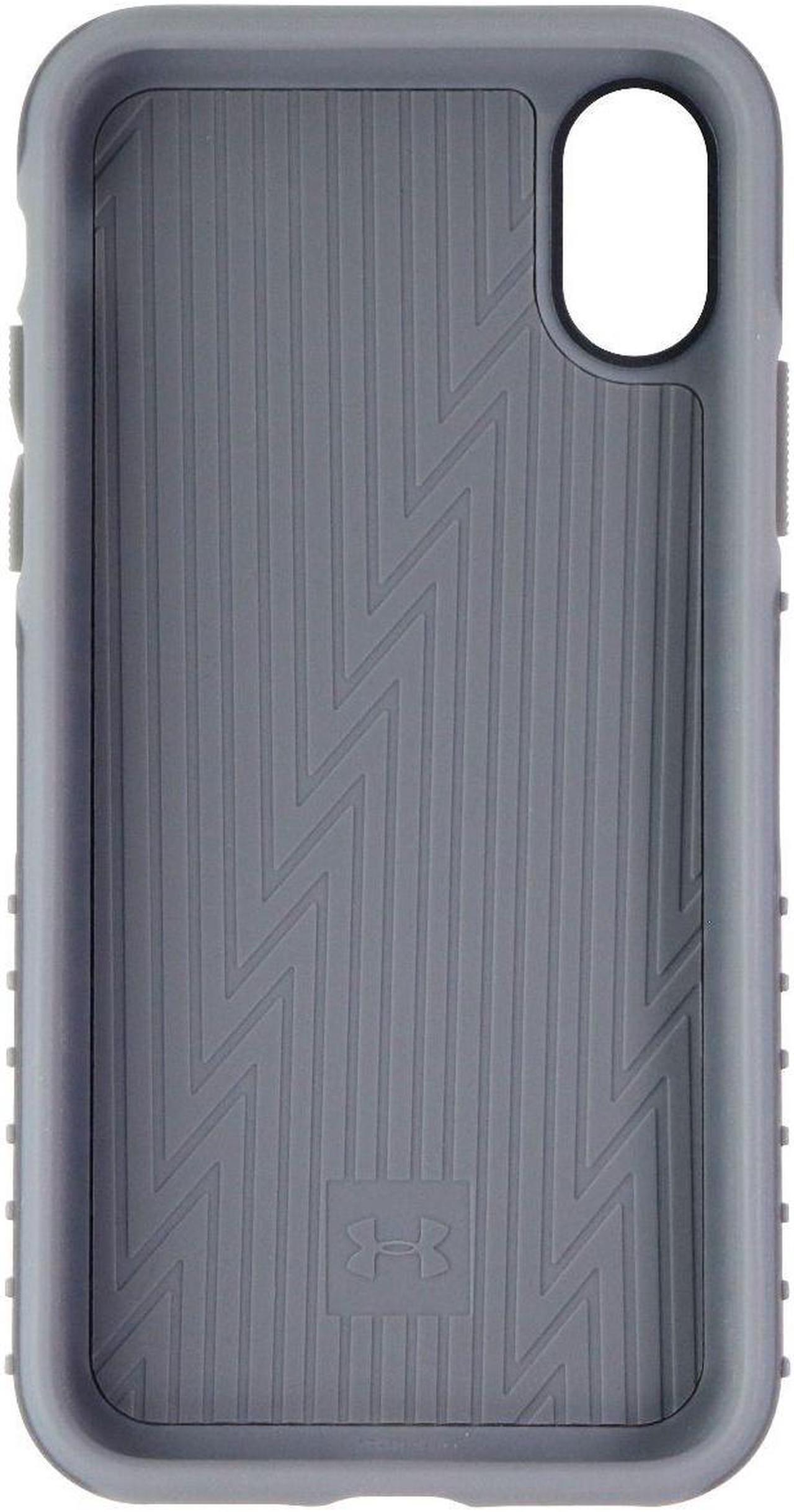 Alt view image 9 of 9 - Under Armour UA Protect Grip Case for iPhone X/XS - Black/Graphite