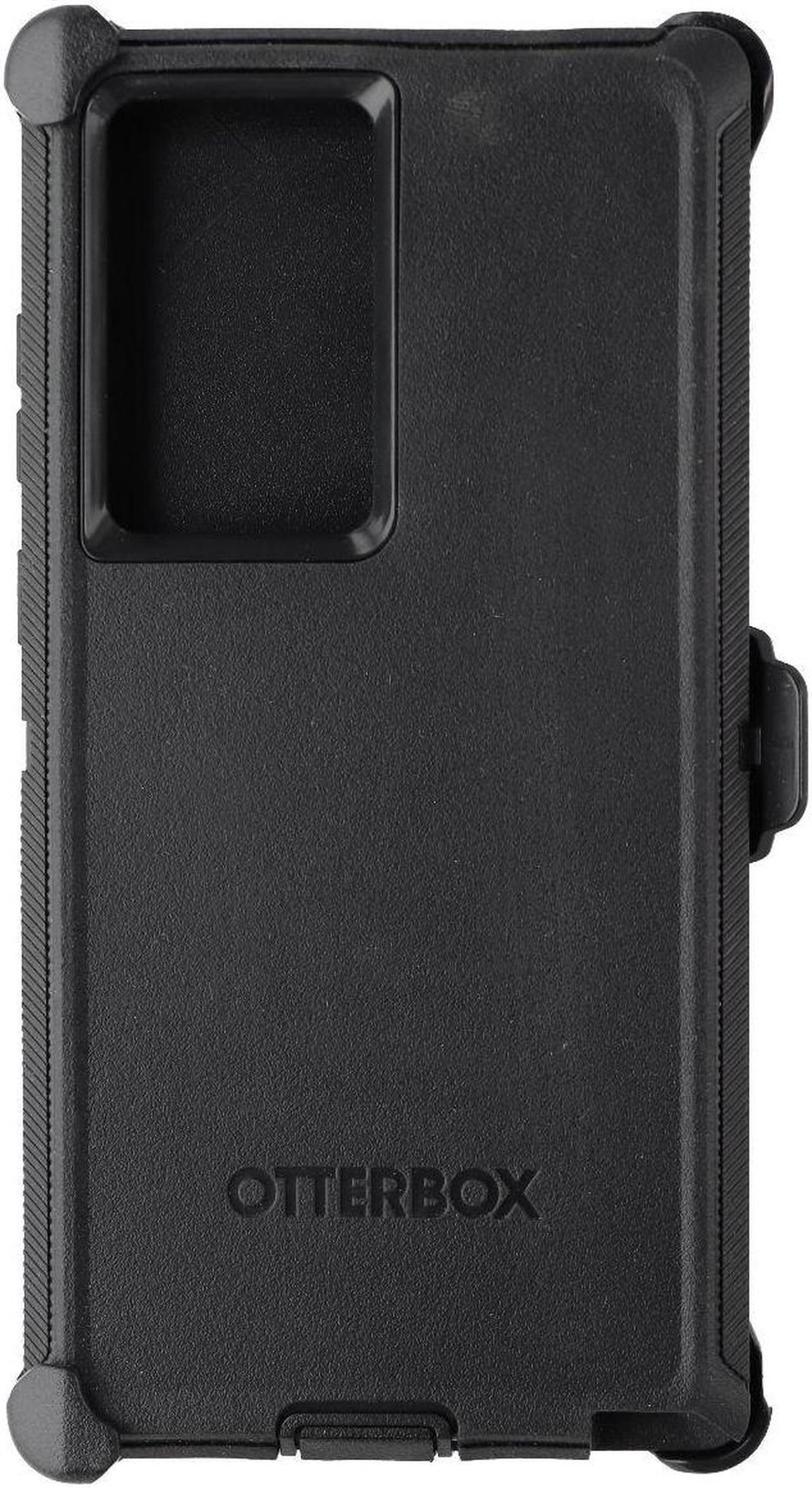 Main image of OtterBox Defender Case and Holster for Samsung Galaxy S22 Ultra - Black