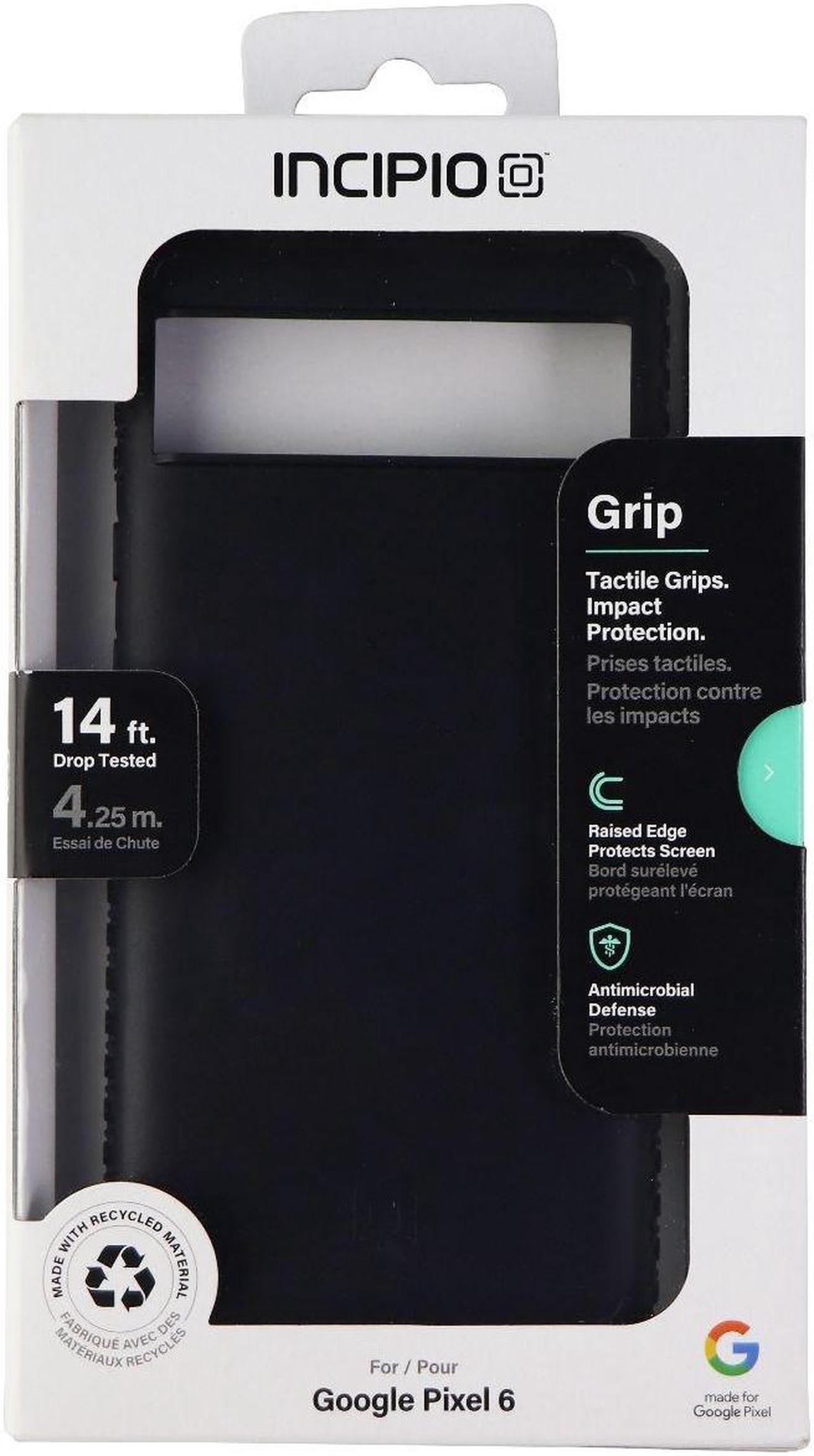 Main image of Incipio Grip Series Hardshell Case for Google Pixel 6 Smartphones - Black