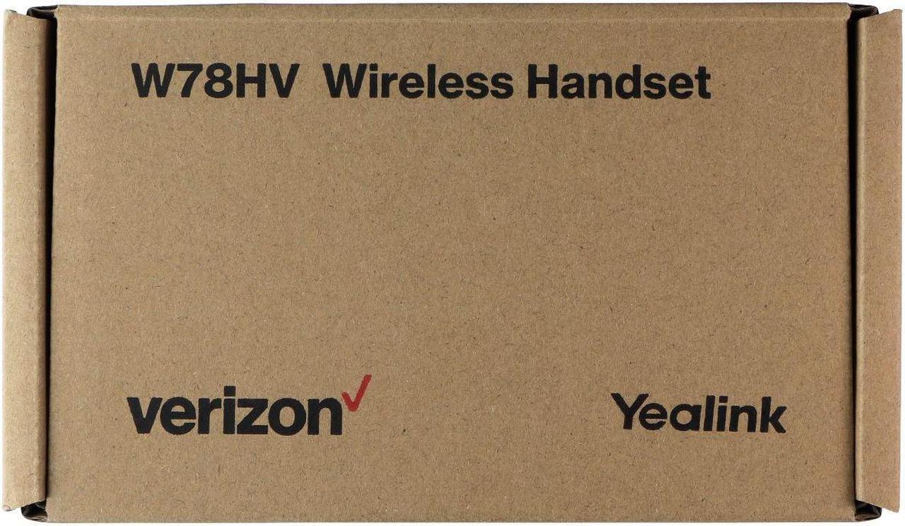 Verizon Yealink W78HV Wireless Single Home Telephone Handset and Charge Dock