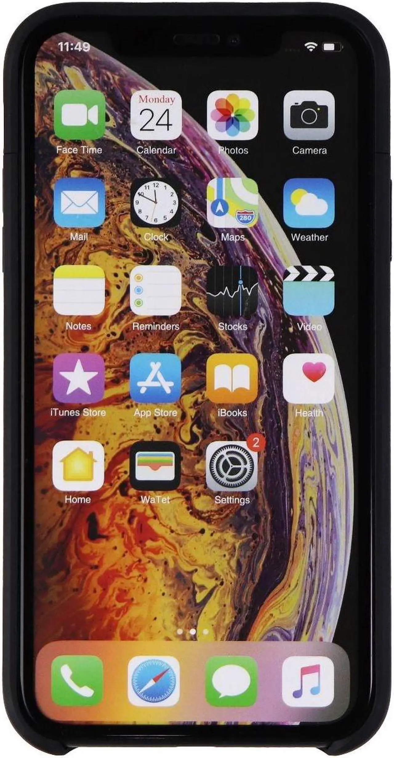 Alt view image 6 of 7 - mophie Juice Pack Access - Ultra-Slim Wireless Battery Case - Made for Apple iPhone XR (2,000mAh) - Black