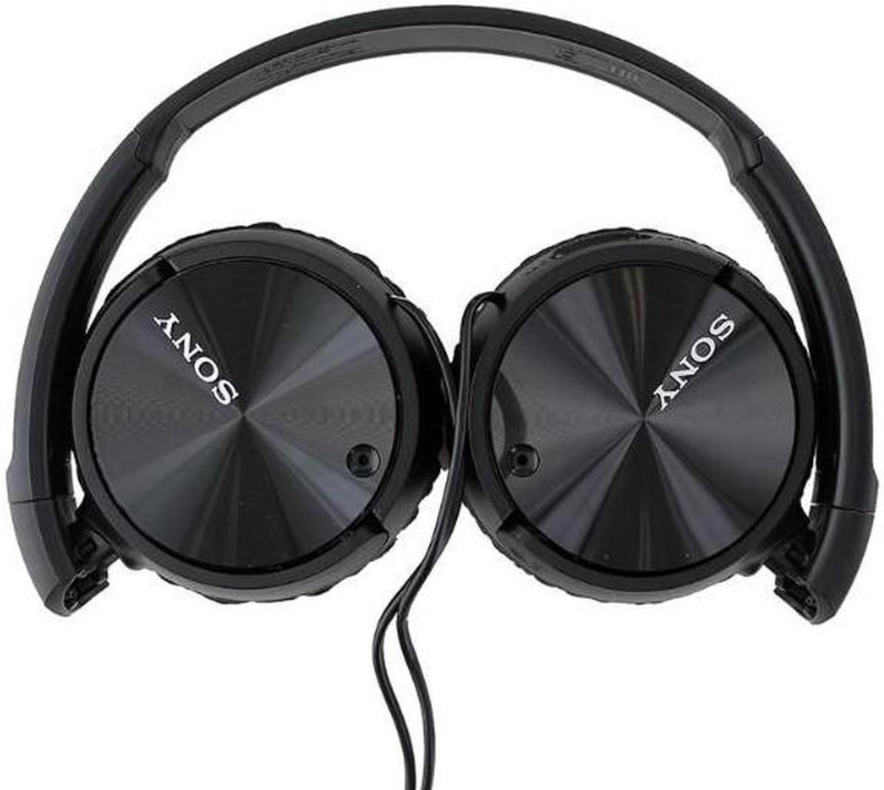 Alt view image 5 of 8 - Sony ZX Series MDR-ZX110NC Basic Noise Cancelling On-the-Head Dynamic Headphones - Black