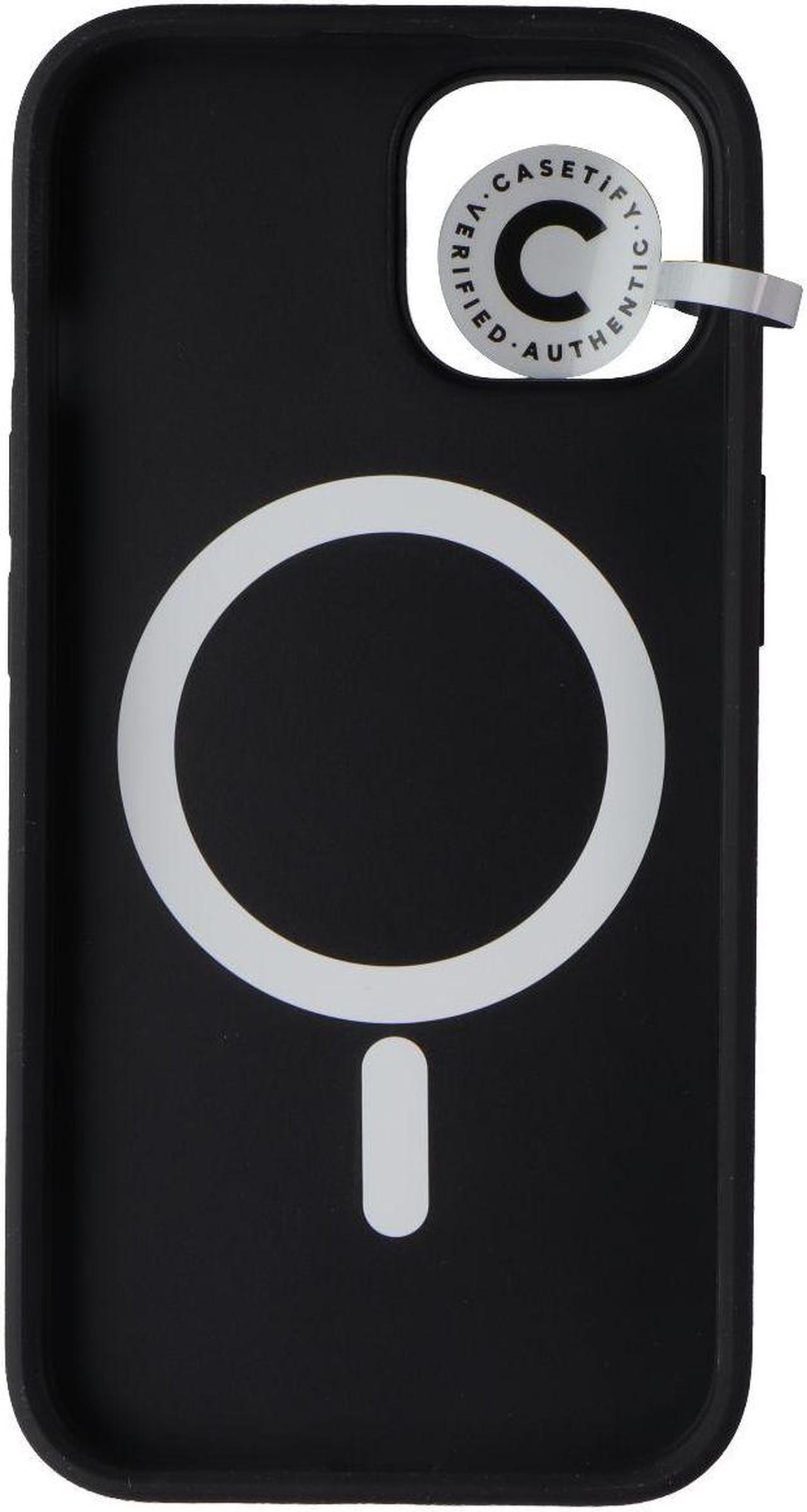 Main image of CASETiFY Mirror Case for MagSafe for iPhone 15 - Clouds Red (Clear Black)