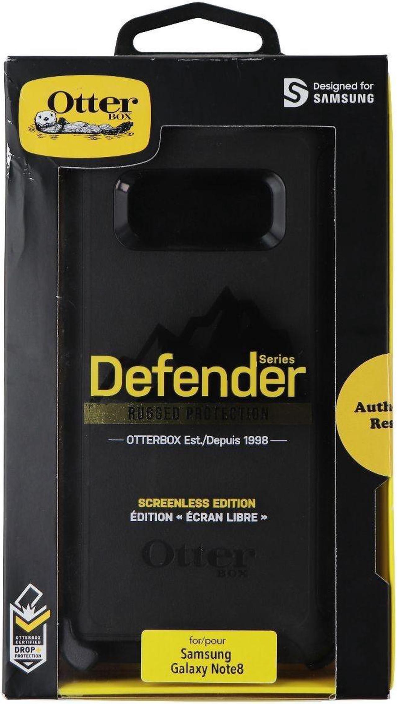 Alt view image 11 of 11 - OtterBox DEFENDER SERIES Case for Samsung Galaxy Note8 - Black