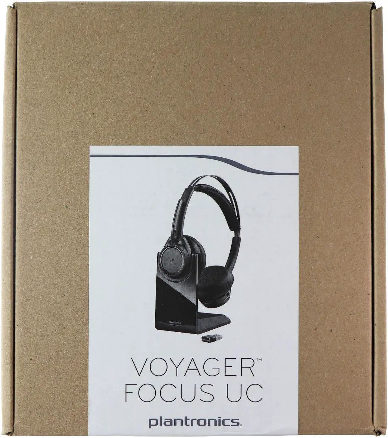 Alt view image 19 of 19 - Plantronics Voyager Focus UC Stereo Bluetooth Headset With Active Noise Canceling (ANC) - Stereo - Wireless - Bluetooth - 147.6 ft - Over-the-head - Binaural - Circumaural - Noise Cancelling ...