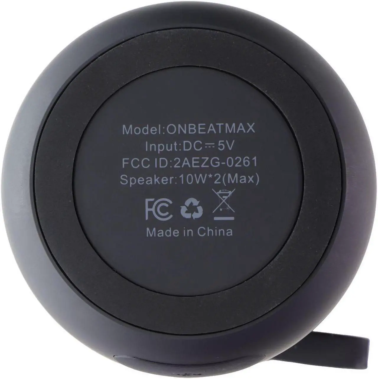 Main image of Quikcell OnBeat Max Waterproof Portable Wireless Speaker - Black