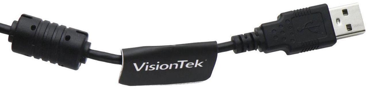 Alt view image 2 of 2 - VisionTek VTWC20 Webcam - 30 fps - USB 2.0 - 1920 x 1080 Video - CMOS Sensor - Microphone - Notebook
