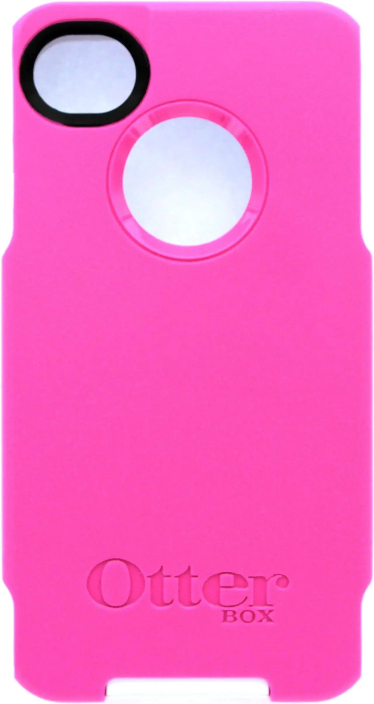 Alt view image 2 of 15 - OtterBox Commuter Series Strength Case f/iPhone 4/4S - AVON Hot Pink/White