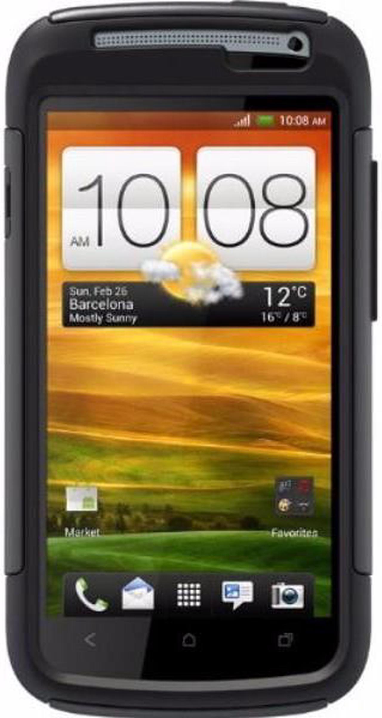 Alt view image 3 of 4 - OtterBox Commuter Series f/HTC ONE S - Black/Black