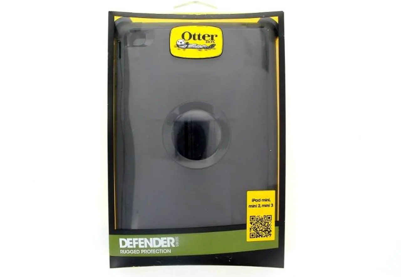 Alt view image 9 of 11 - OtterBox 77-50972 Defender Series Case for iPad Mini/Mini 2/Mini 3 Black