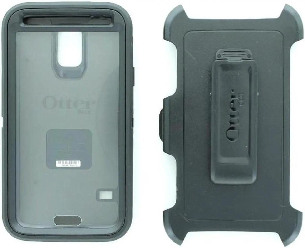 Alt view image 9 of 18 - OtterBox Defender Case for Samsung Galaxy S5 - Black/Black