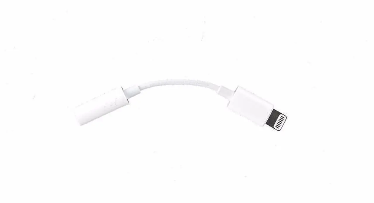 Alt view image 2 of 8 - Original Apple Lightning to 3.5mm Headphone Jack Adapter