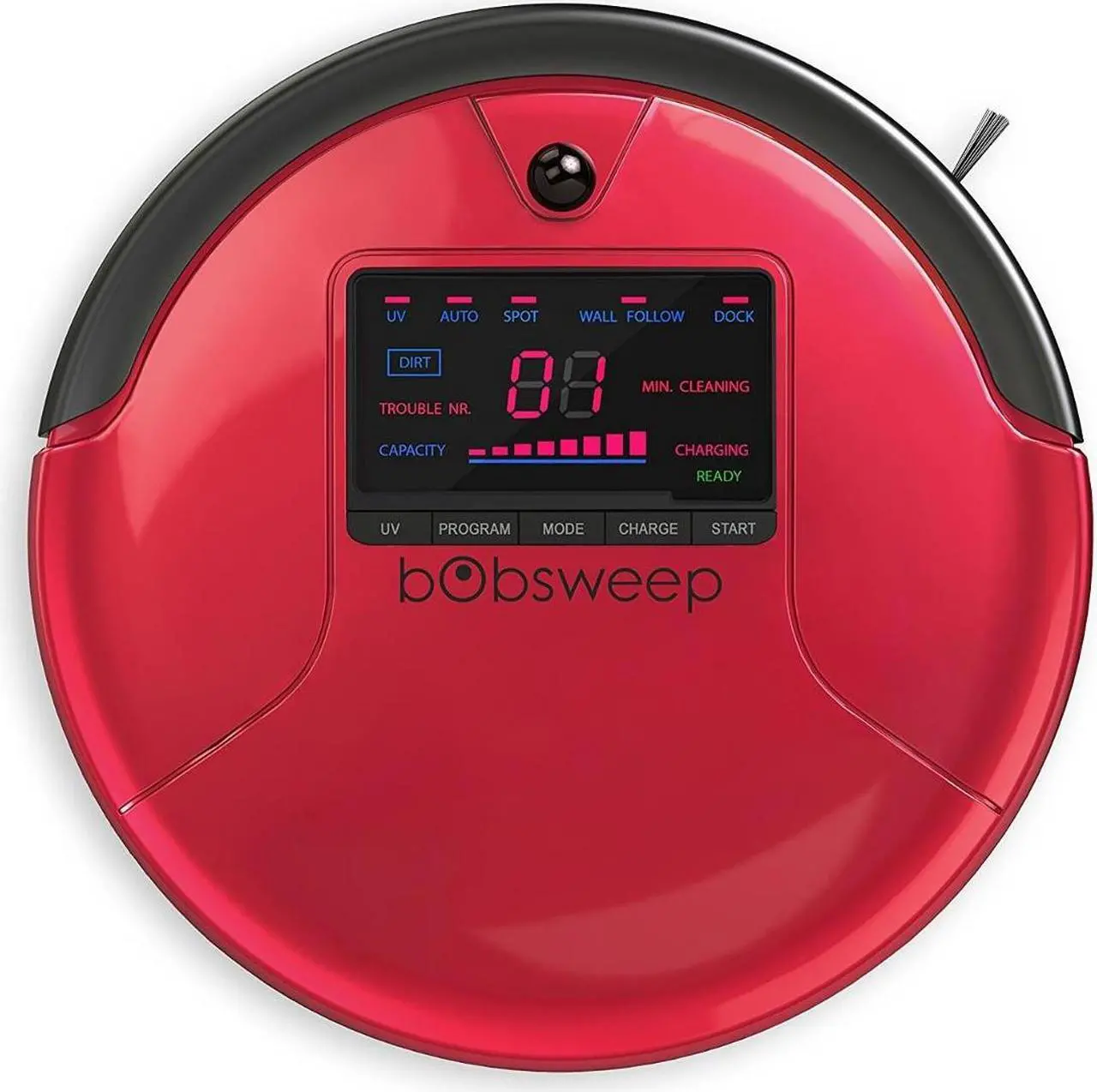 Alt view image 14 of 20 - bObsweep PetHair Robotic Vacuum Cleaner and Mop, Rouge