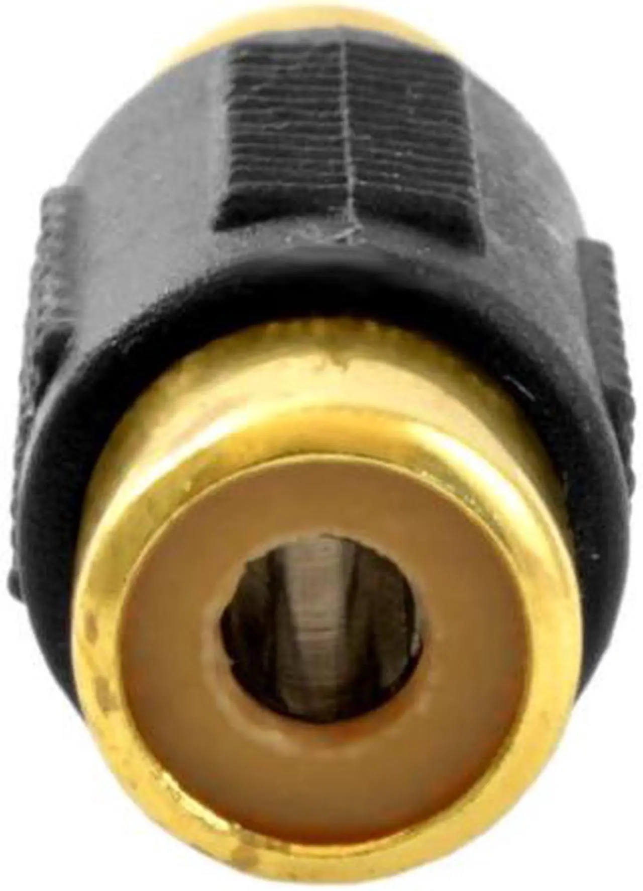 Alt view image 4 of 4 - The Wires Zone Gold Plated Female to Female RCA Coupler Barrel 10 Pack
