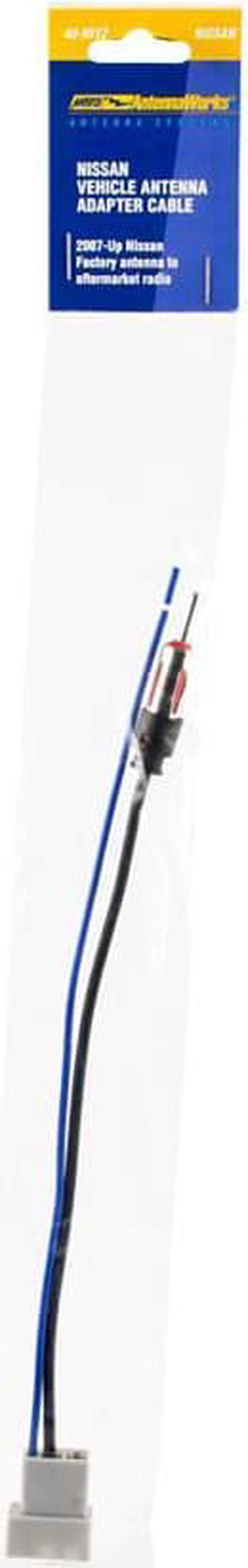 Alt view image 7 of 7 - Metra 99-7611 1/2 DIN Dash Kit for Nissan Rogue 2011-Up w/ Wire Harness & Antenna Adapter