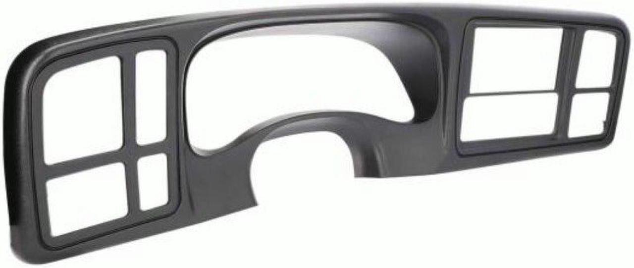 Alt view image 2 of 7 - Metra DP-3002TB 2 DIN Dash Kit w/ Amp Harness & Antenna Adapter for GM Vehicles (Textured Black)