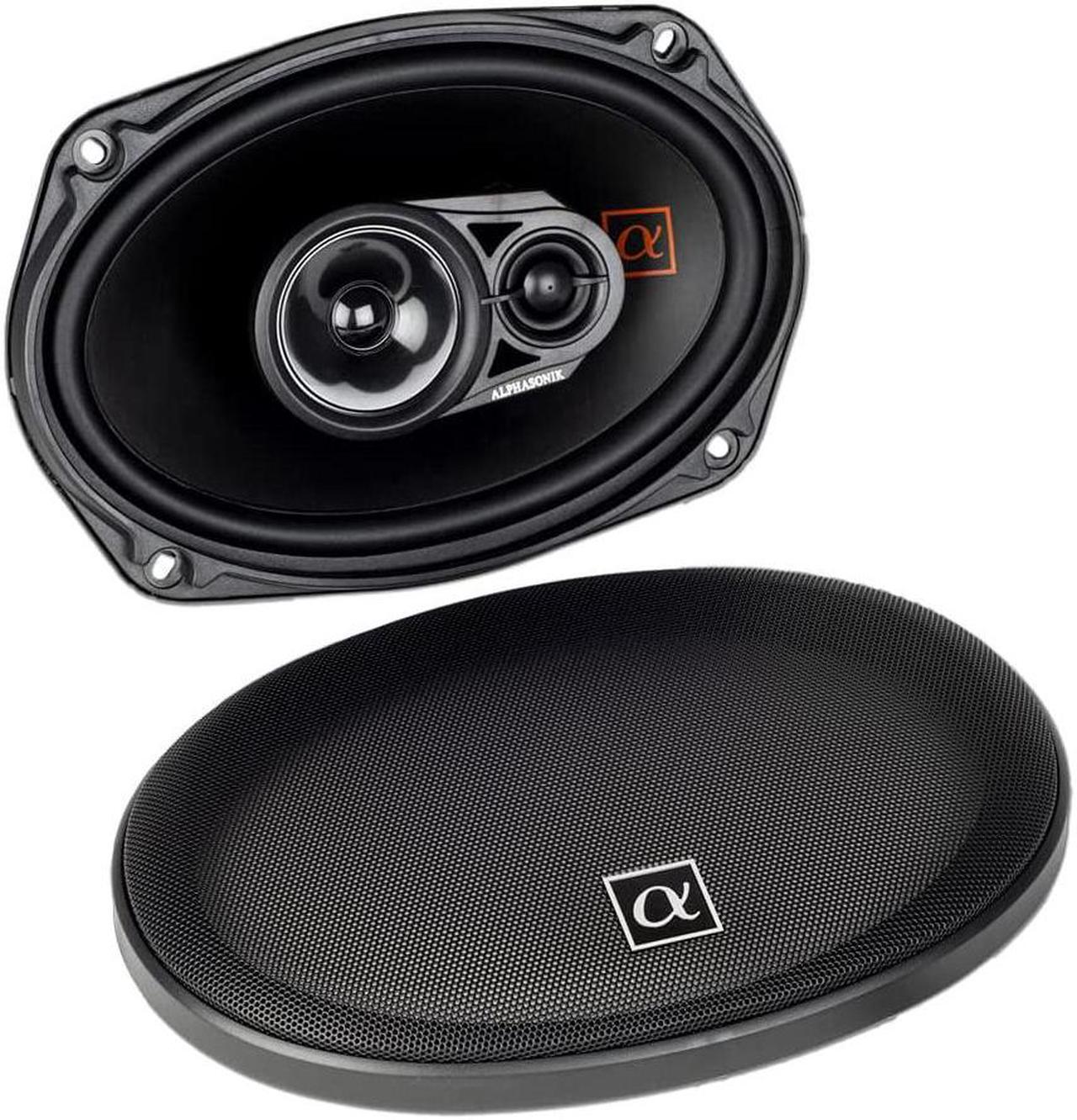 Alt view image 3 of 10 - Alphasonik NS693 Neuron Series 6x9" 210 Watts 3-Way Full Range Speaker (Pair)