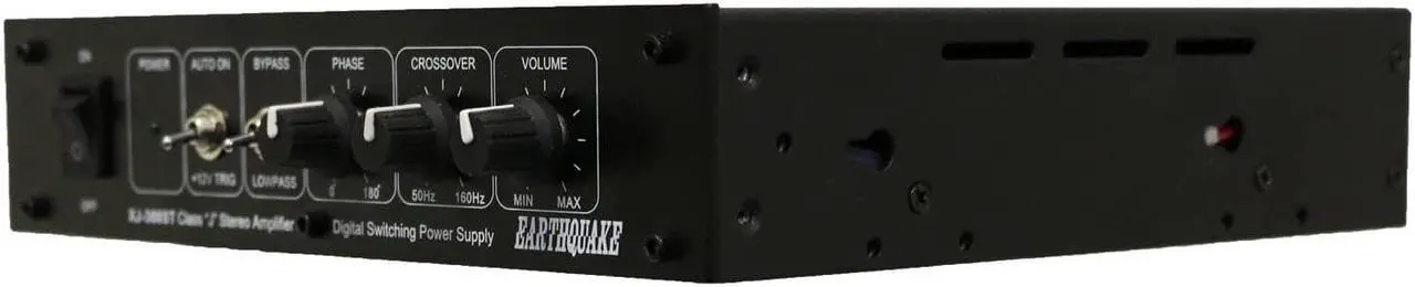 Alt view image 5 of 7 - Earthquake Sound XJ-300ST Compact 320W RMS 8 Ohms Class J Stereo amplifier