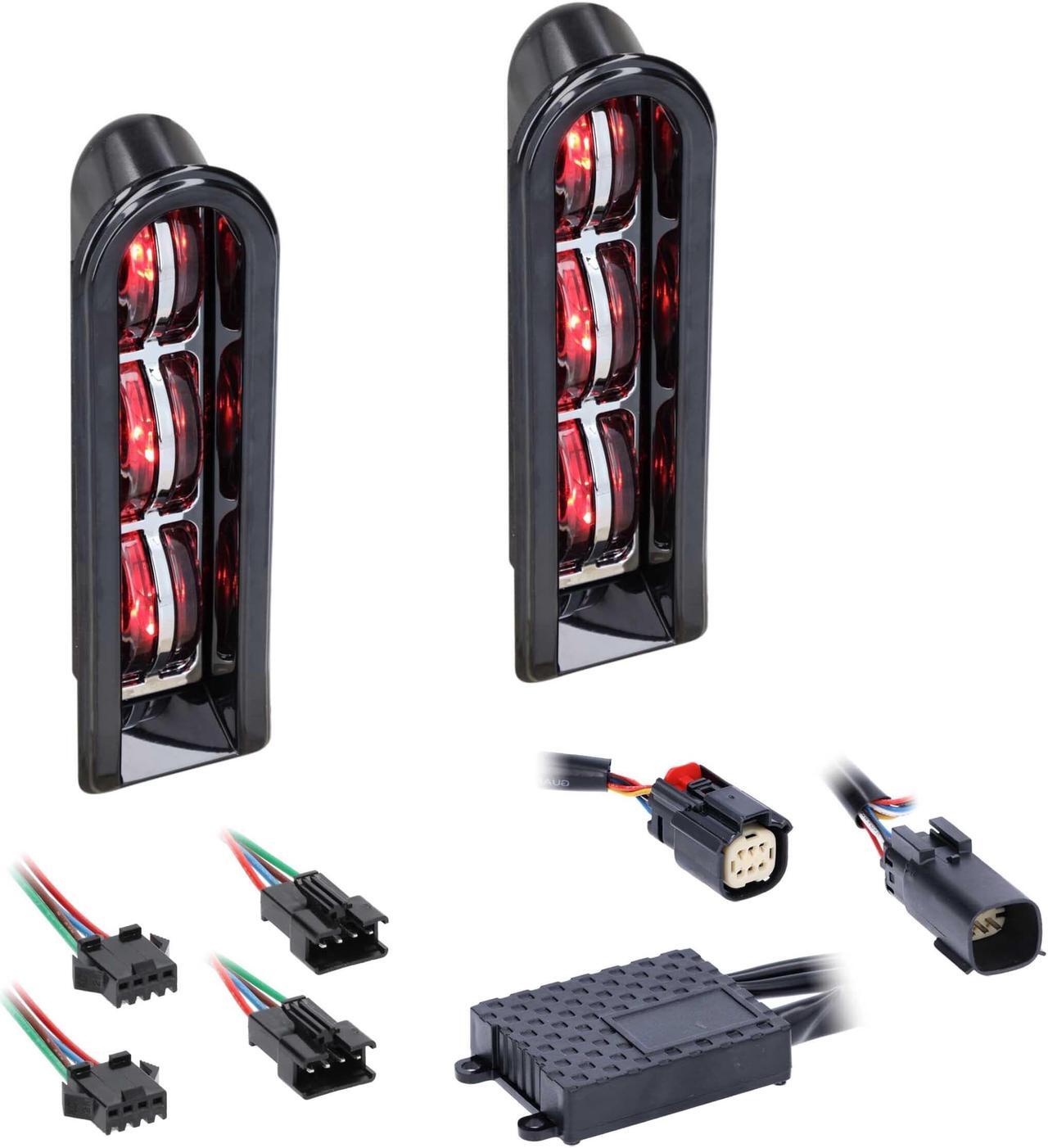 Main image of Metra BC-HDFL-HD2 Keystone Lights LED Brake for Harley Davidson Touring Models w/ Hard bags 2014-Up