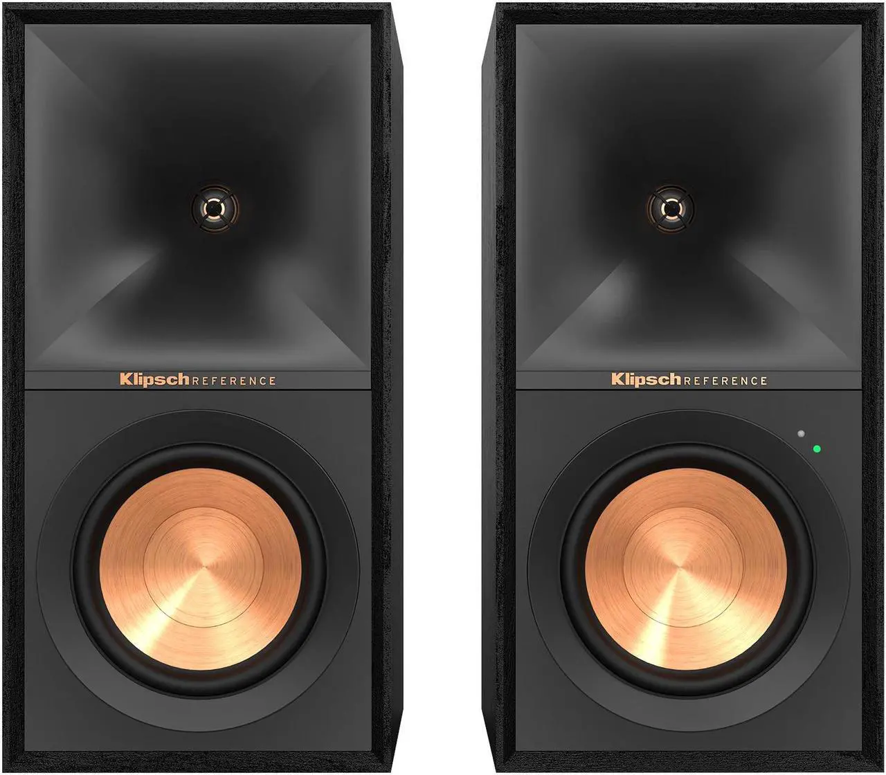 Alt view image 2 of 8 - Klipsch R-50PM Powered Bookshelf Speakers with 5.25" Woofers - Pair (Black)