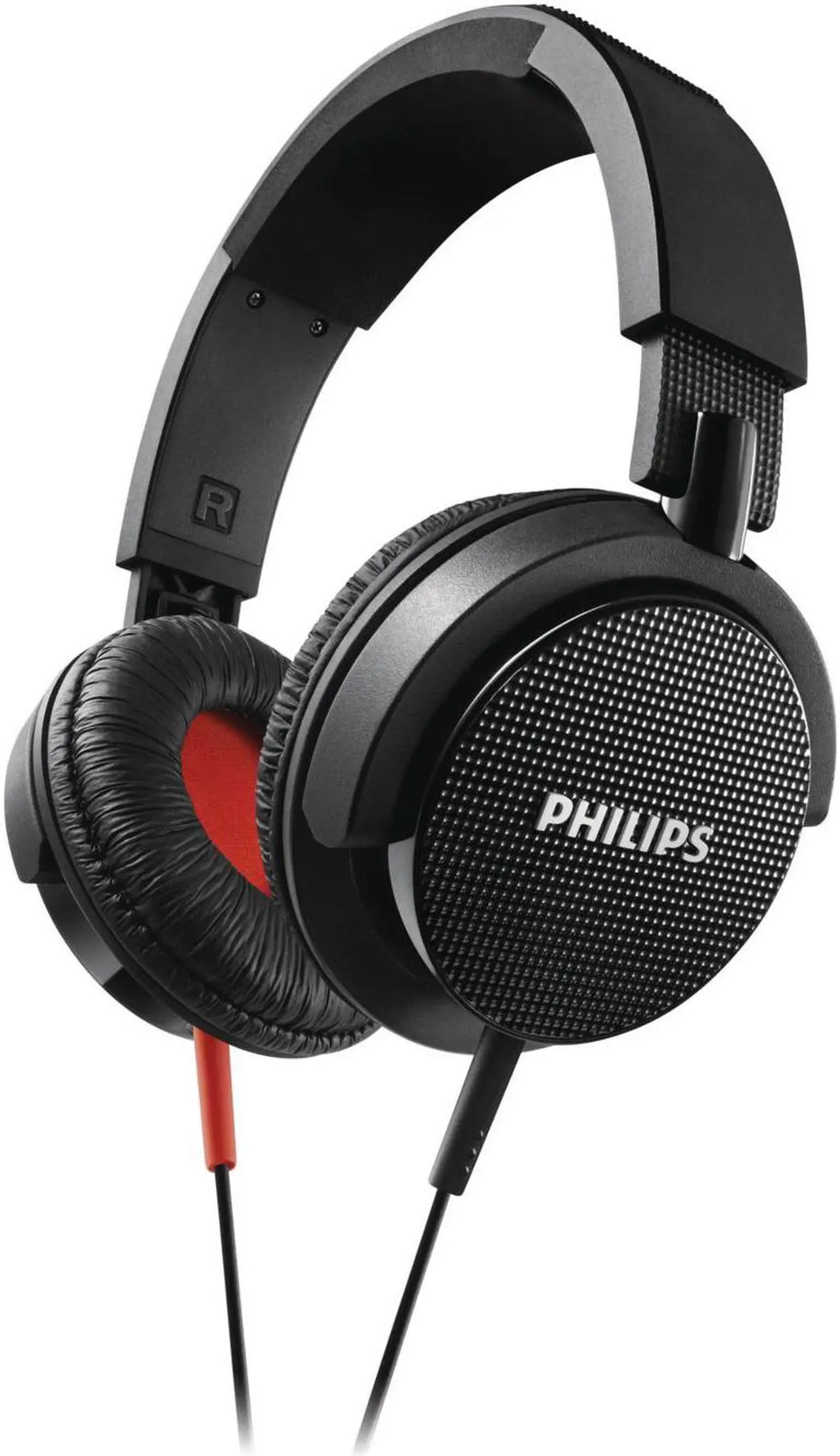 Alt view image 3 of 3 - Philips SHL3100BK Black Dynamic Solid Bass 1500mW Foldable DJ Stereo Headphones