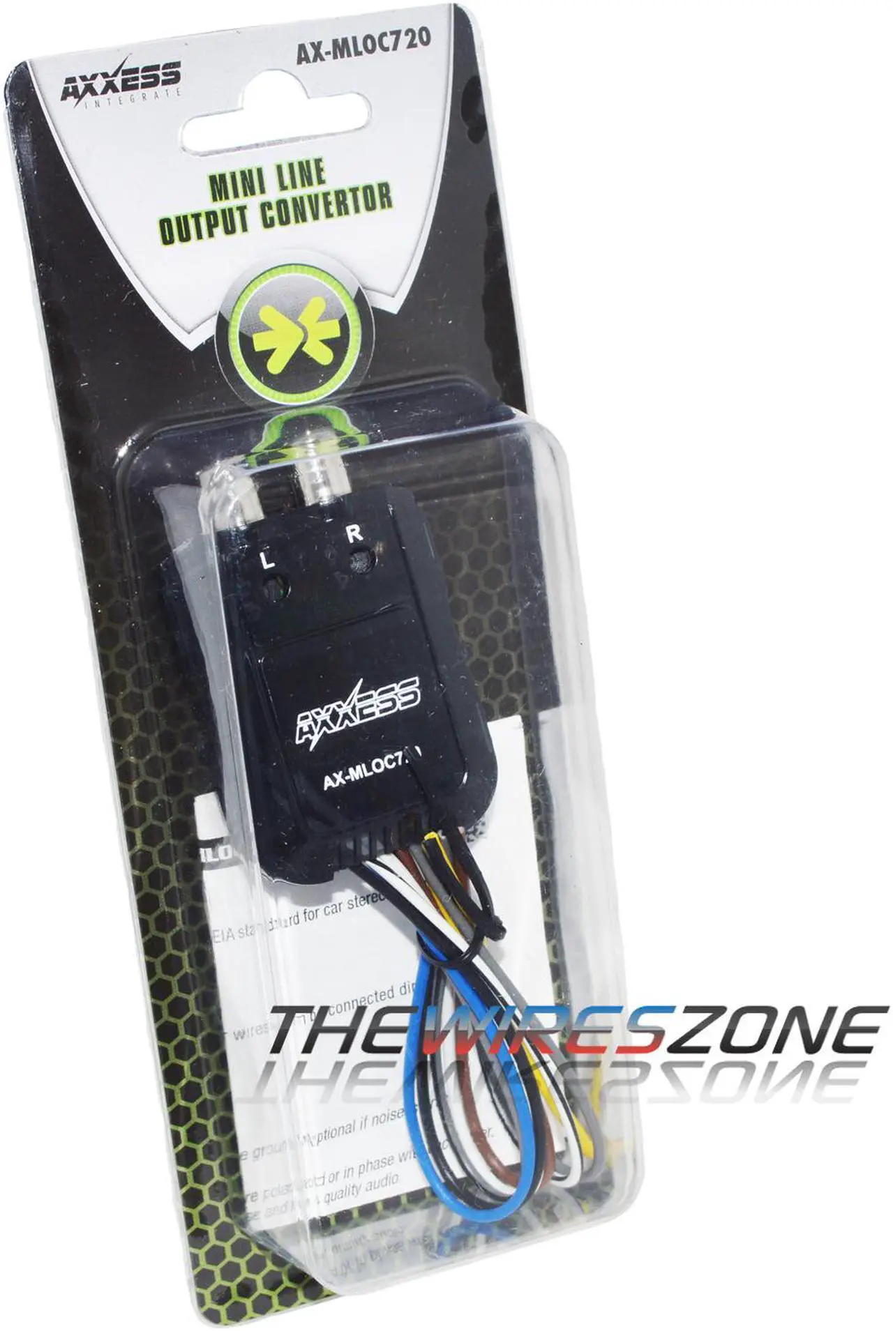 Alt view image 2 of 6 - Axxess AX-MLOC720 Universal 2-Channel Line Output Converter with Adjustable Gain