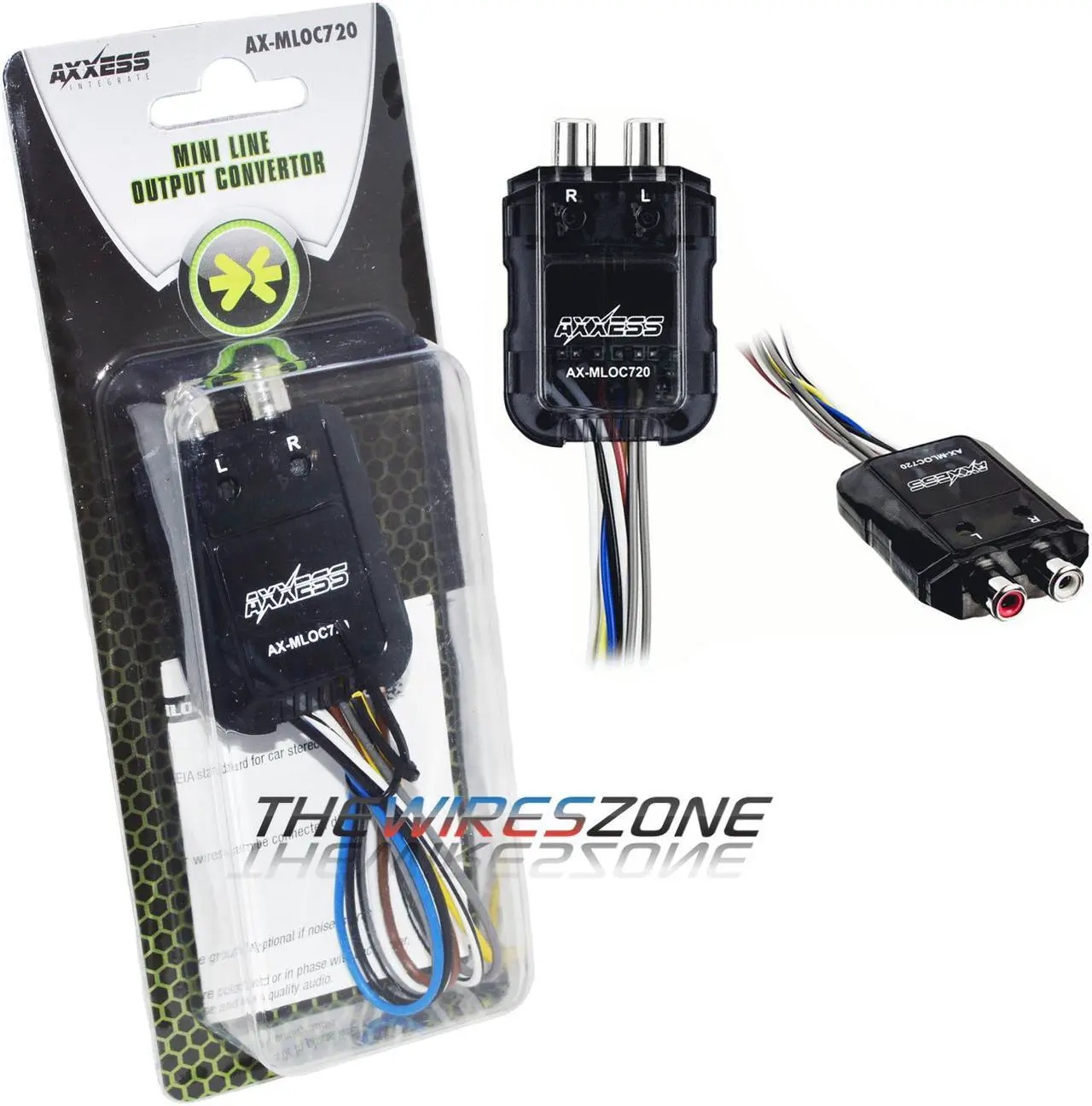 Main image of Axxess AX-MLOC720 Universal 2-Channel Line Output Converter with Adjustable Gain