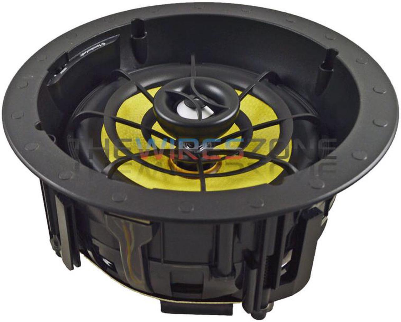 Alt view image 6 of 11 - SpeakerCraft Profile AIM7 Five In-Ceiling Speaker with Aimable Woofer - Each (Black)